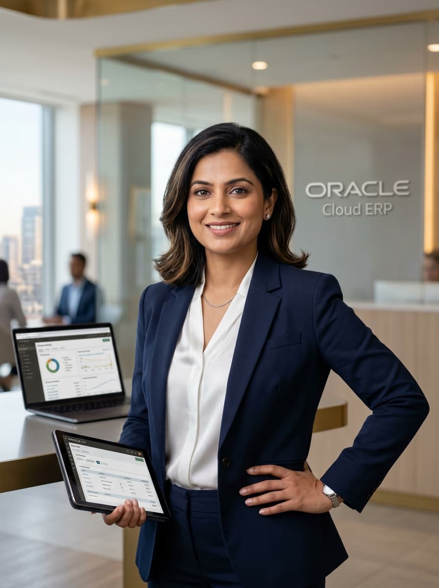 Confident Oracle Fusion Financials Consultant